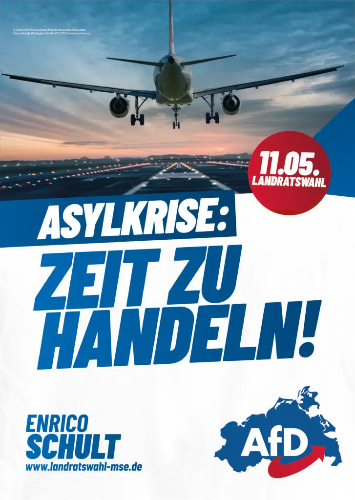 Asylkrise Plakat