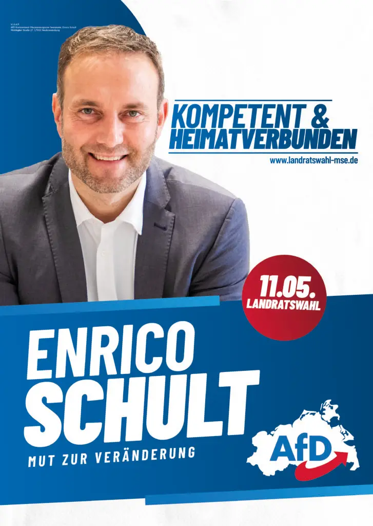 Schul A1 Plakat Landrat Kopfplakat